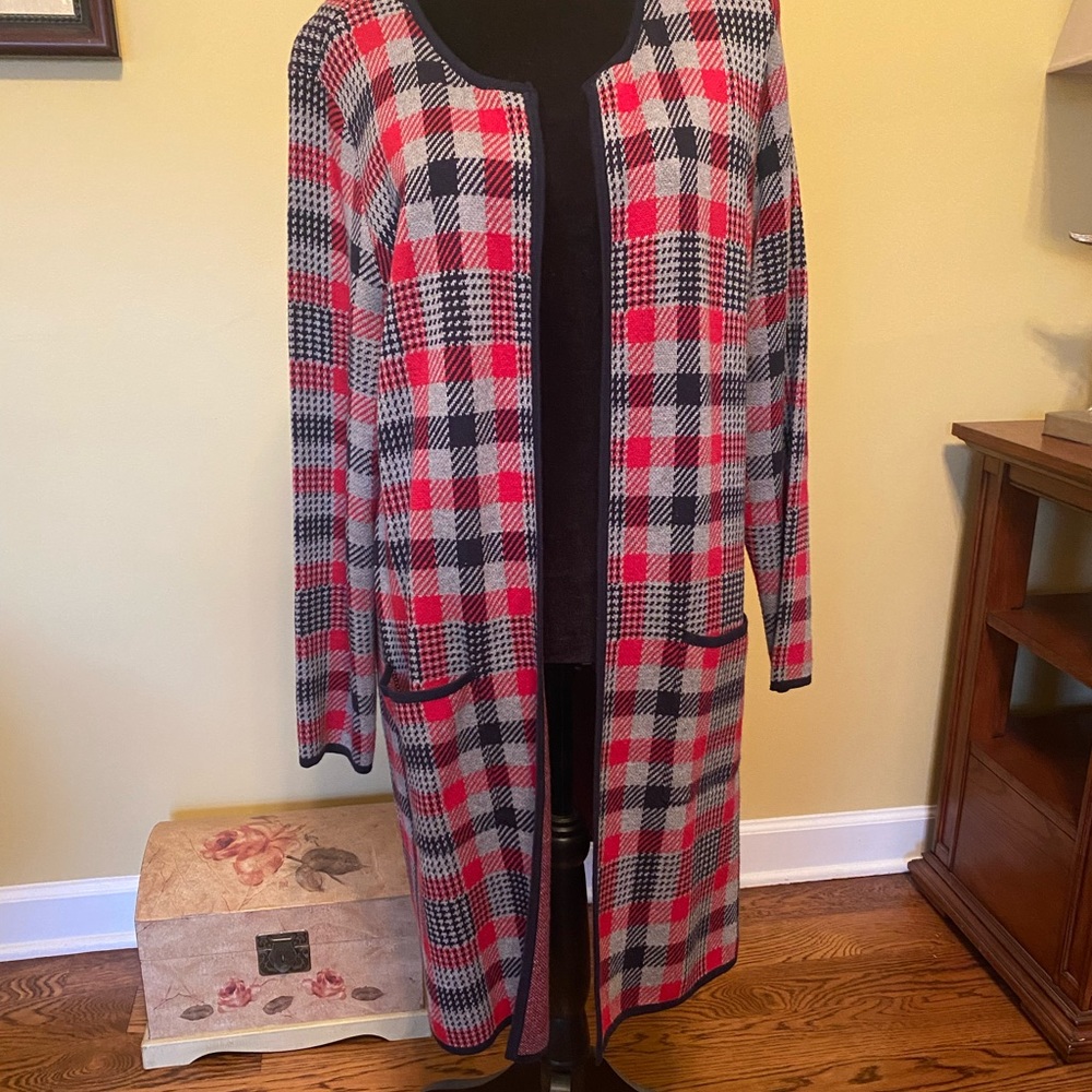 Jones New York Long Cardigan